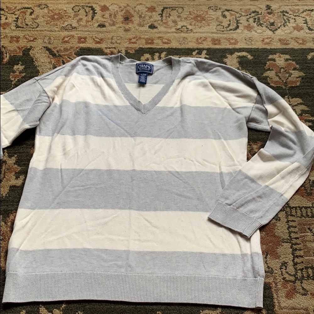 Chaps striped sweater